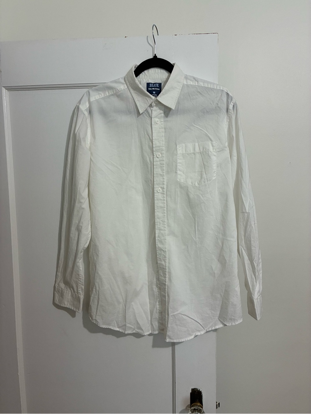 Saks Fifth Avenue Men's White Button Down shirt